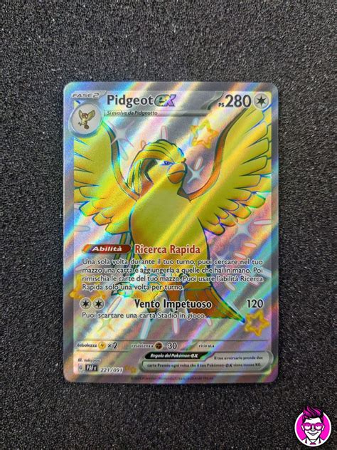 Pidgeot Ex Pokemon Gcc Destino Di Paldea Ita Near Mint