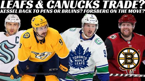 Nhl Trade Rumours Leafs Canucks Pens Bruins Wild Isles Preds