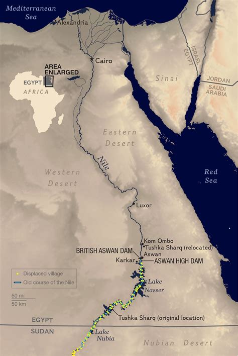 map of ancient nubia and egypt 20