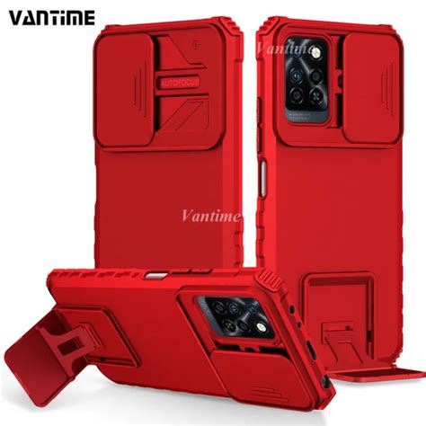 Vantime For Infinix Note 10 Pro 2022 Phone Case Slide Camera Cover