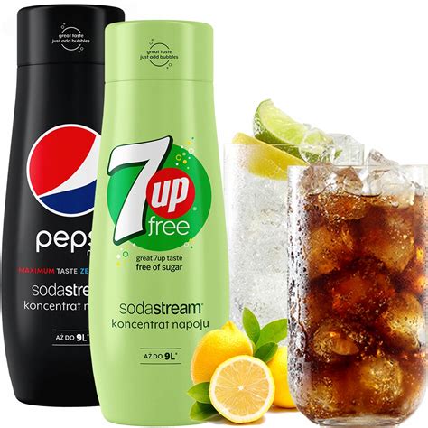 Syrop Koncentrat Do Wody Sodastream Pepsi Max Up Free Zero Cukru X