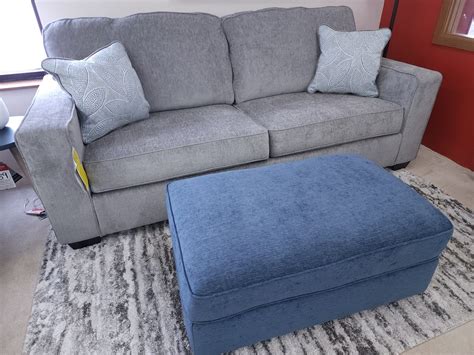 Ashley Alloy Gray Queen Sleeper Sofa – East River Furniture