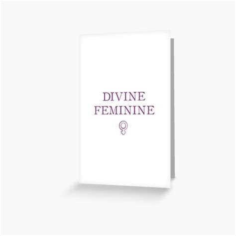 Tarjetas De Felicitaci N Divino Femenino Sagrado Feminista