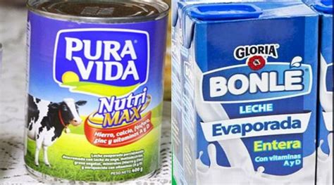 Gloria y Nestlé reciben multa por engañar con leche al consumidor