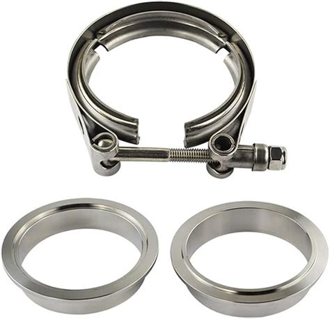 2 Inch 2 0 Stainless Steel Exhaust V Band Clamp Male Female Flange