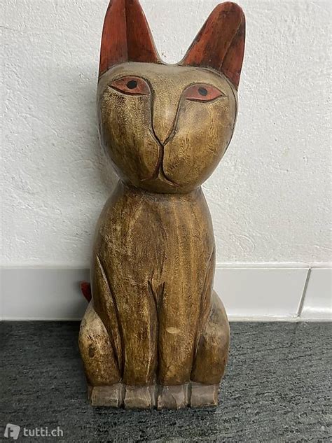 Katze Aus Holz Im Kanton Bern Tutti Ch