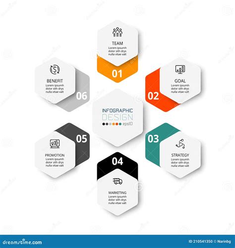 Six Step Hexagonal Diagram Of Infographics Slidemodel Riset