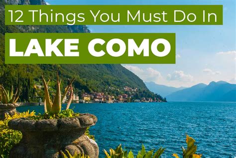 Things To Do In Lake Como Partway There