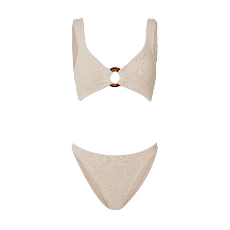 Hunza G Julia Crinkle Bikini Blush HUNZAG JULIA BLS Consortium