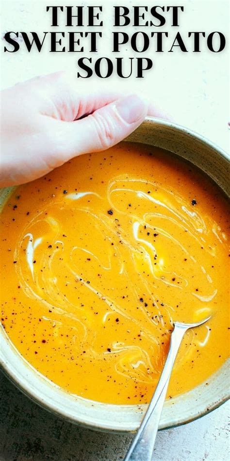 Easy Sweet Potato Soup Vegan Recipe Artofit