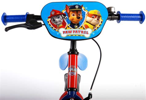 Paw Patrol Kinderfiets Jongens Inch Rood Blauw Fietsmaster