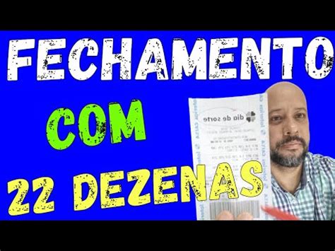 Dia De Sorte Desdobramento 22 Dezenas Como Ganhar No Dia De Sorte