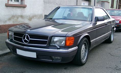 Mercedes Benz S Class Coupe C126 Facelift 1985 420 Sec V8 218 Hp