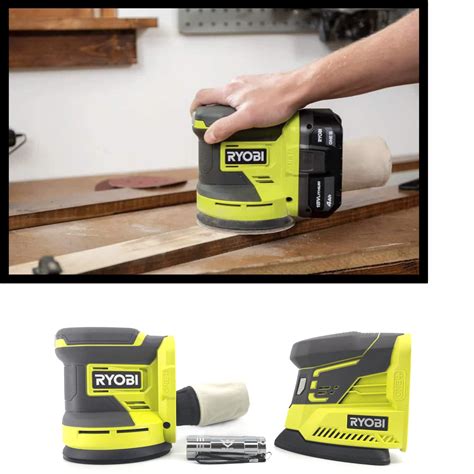 18v One 5 Random Orbit Sander Tool Only Ryobi Tools Artofit