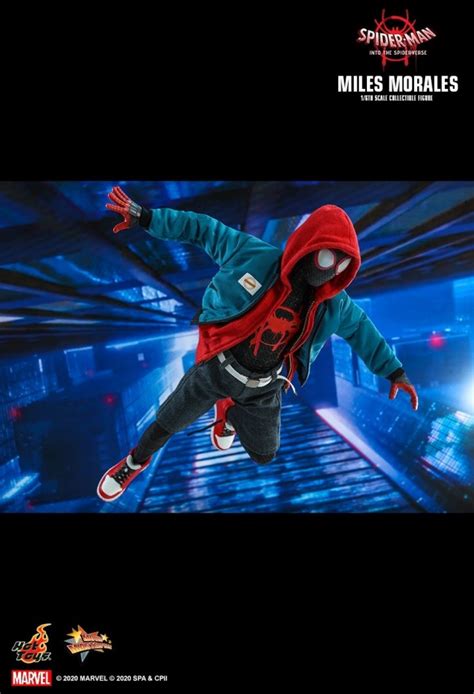 Miles Morales Animierten Spielfilm Spider Man Into The Spider Verse Von Hot Toys MMS567