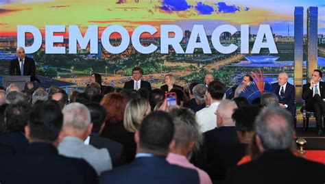 Evento Democracia Inabalada Agência Brasil