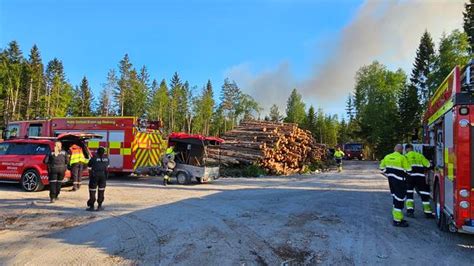 Skogbrann I Hobøl I Østfold Stor Spredningsfare Nrk Østfold