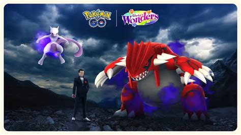 Pokémon GO Team GO Rocket attacco Mewtwo Groudon Ombra