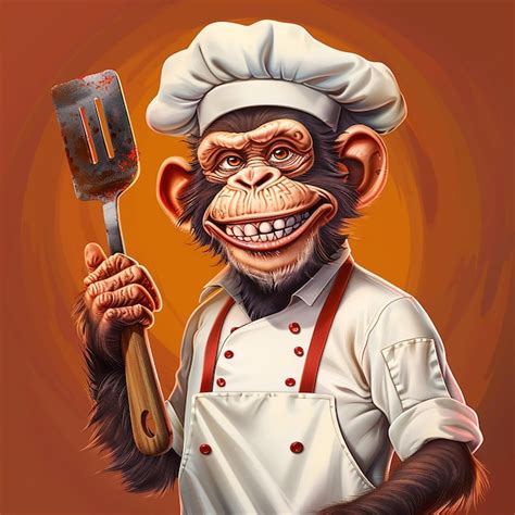 Monkey Chef Wall Art Images Free Download On Freepik