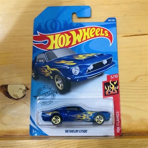 Hot Wheels 68 Shelby GT500 HW Flames Shopee Malaysia