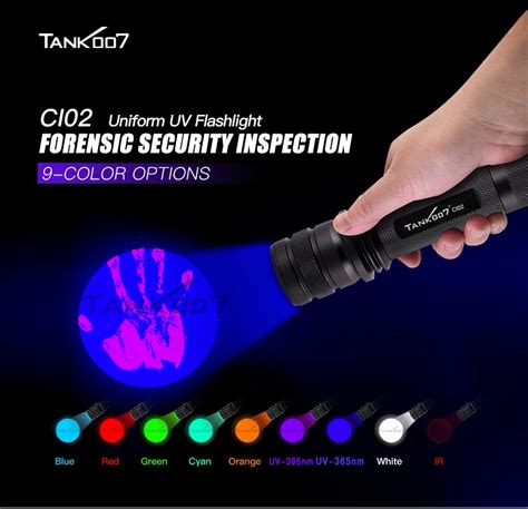 2024 Linterna Forense Csi Crime Scene Investigation Source Torch