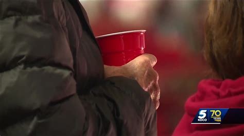 Lifting A Cup To Him Fans Raise Red Solo Cups To Honor Toby Keith At