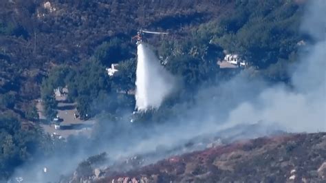 Firefighters halt Oak Fire at 3 acres near homes in Ramona – NBC 7 San ...