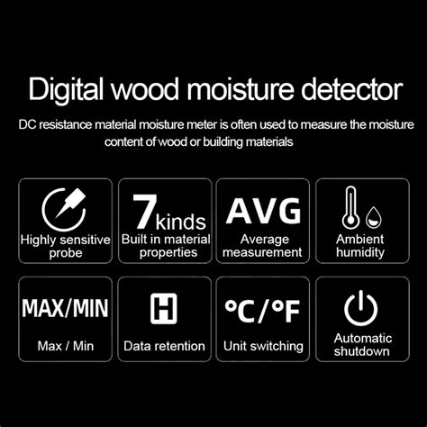 Habotest Ht Digital Wood Moisture Meter