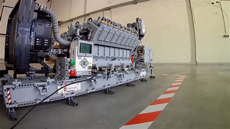 These Huge Diesel Engine Replicas Are Actually Lego Masterpieces