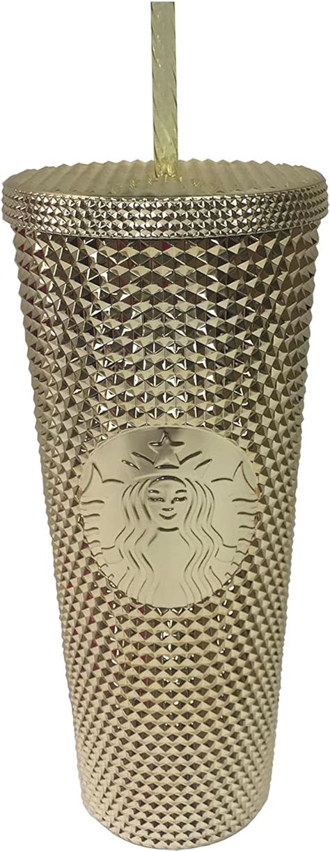 Starbucks Vaso Dorado Con Tachuelas Para Oto O E Invierno Onzas