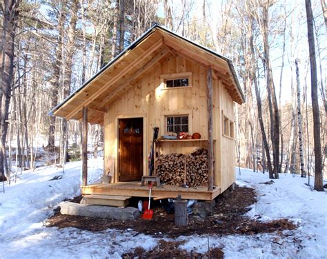 Small Cabin Loft Diy Build Plans X Tiny House Blueprint Pdf