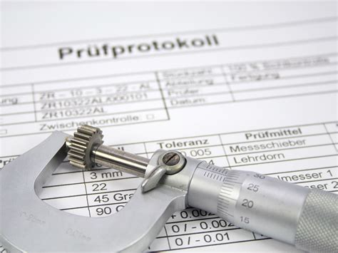 Pr Fmittel Berwachung Und Kalibrierung Der Messtechnik