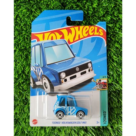 Jual HOT WHEELS TH REG TOONED VOLKSWAGEN GOLF MK1 BIRU TREASURE HUNT REGULER Shopee Indonesia