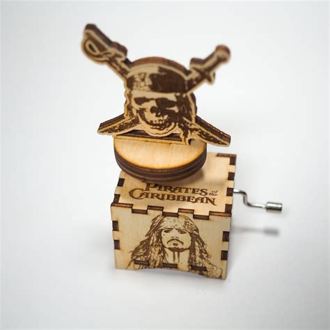 Pirates Of The Caribbean Music Box Davy Jones Locket Etsy