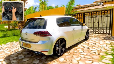 Volkswagen Golf R Forza Horizon 5 Logitech G29 Gameplay YouTube