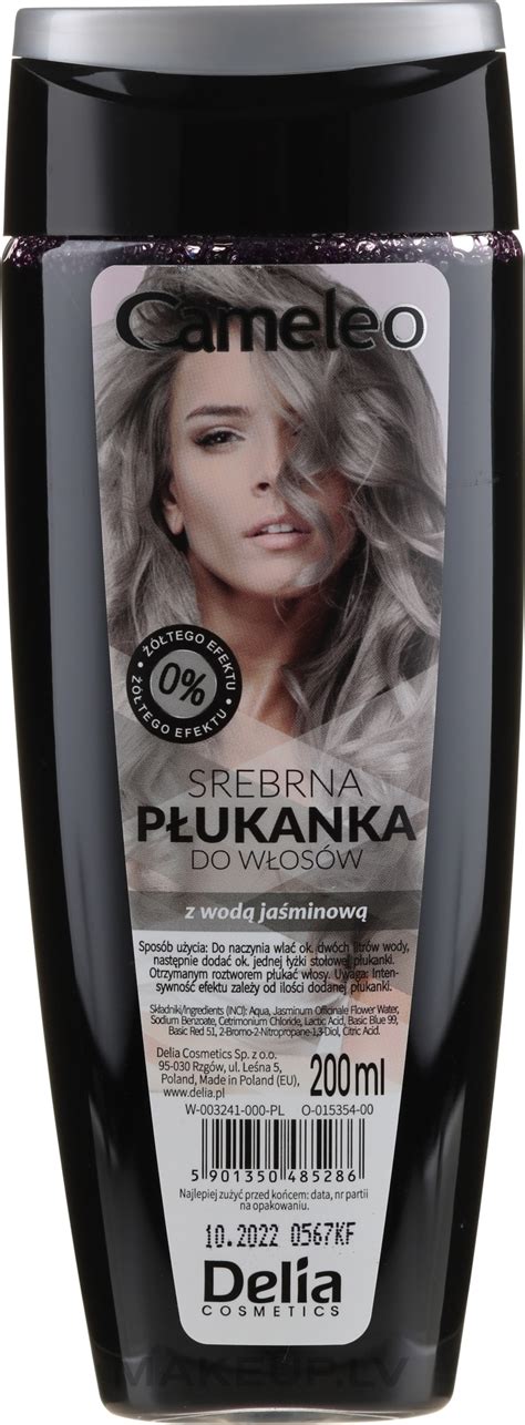 Delia Cosmetics Cameleo Оттеночный ополаскиватель, серебряный | Makeup.lv