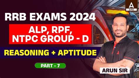 Railway Reasoning Rrb Alp Ntpc Rpf Group D Reasoning