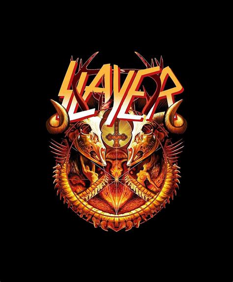 Slayer Band Digital Art By Edsel Dunbobbin Fine Art America