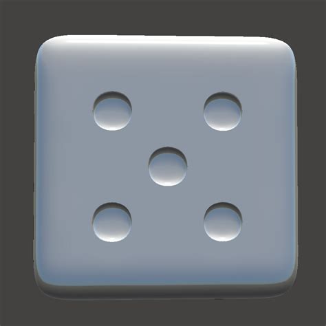STL file Dado Clasico / classic says 🎲 (OBJ)・3D printable design to ...