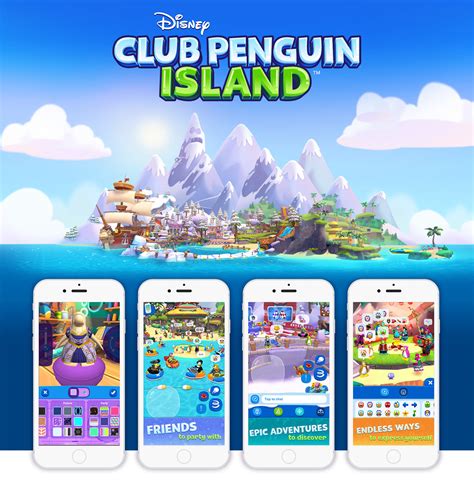 Club Penguin Island :: Behance