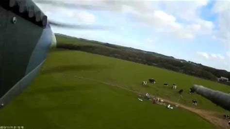 Rc Parkzone Spitfire Ix Rc Cornwall Flyers Onboard Mobius Hd Cam