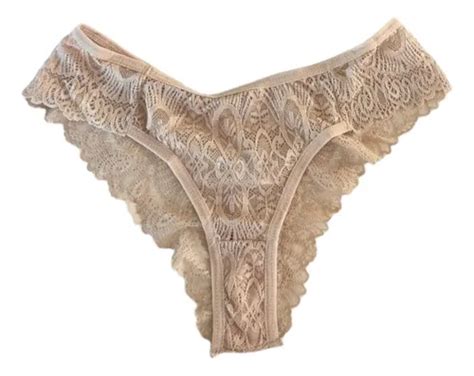 Calcinha Nude Sexy Conjunto De Renda Que Valoriza Curvas 007 MercadoLivre