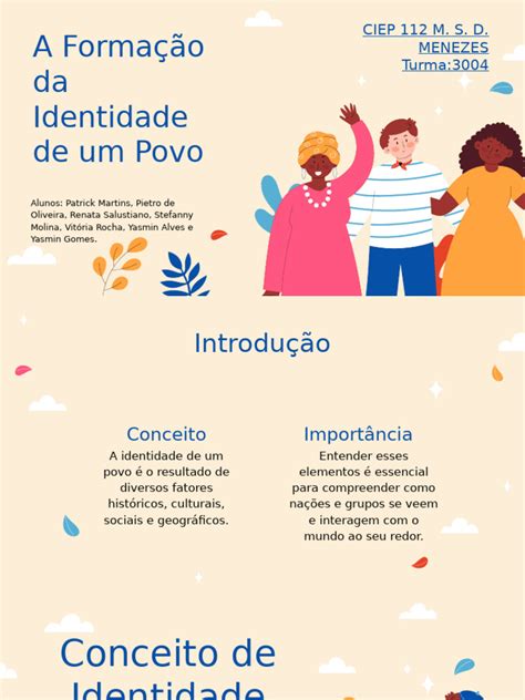 A Identidade De Um Povo Muda Constantemente - Formação da Identidade Cultural de um Povo | PDF | Geografia | Revoluções