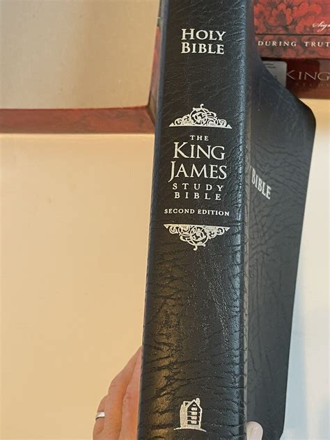 King James Study Bible Thomas Nelson Publishing Staff Black