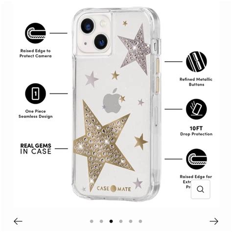 Case Mate Cell Phones Accessories Casemate Sheer Superstar Iphone