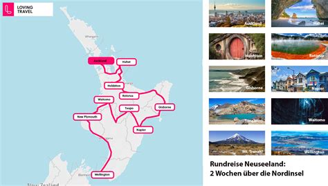 Neuseeland Rundreise Wochen Nordinsel Tag F R Tag