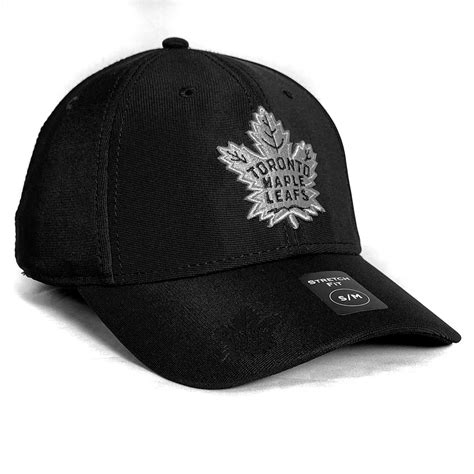 Toronto Maple Leafs E Boss Black Platinum Flex Cap | SportBuff