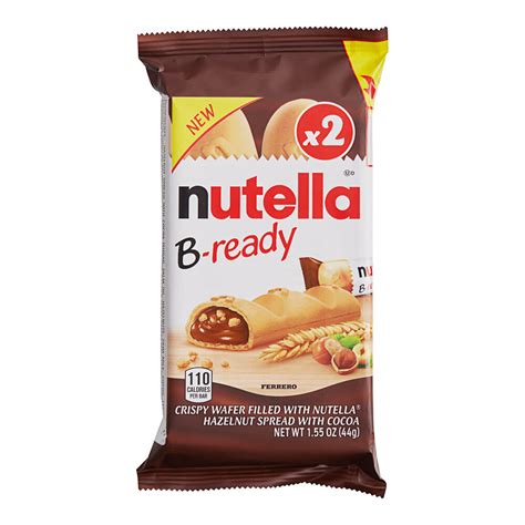 NUTELLA® B-ready Hazelnut-Filled Wafer 2-Count - 64/Case