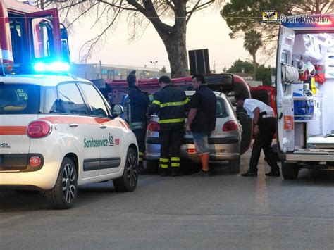 Foggia Incidente Stradale In Via Napoli Foto Di R D Agostino