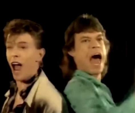 David Bowie and Mick Jagger: Dancing in the Street